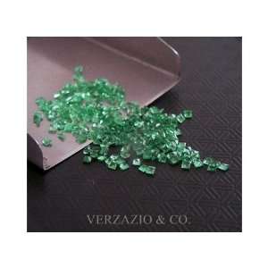   Gem Stone Square Princess Lot Wholesale Emeralds Gems 