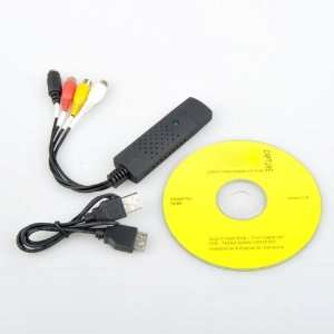   Video Adapter with Audio Grabber Card DVD TV HD Cap Electronics