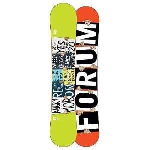  Forum Recon Snowboard   Wide No Color, 161cm Sports 