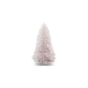   Dunhill White Fir Hinged Christmas Tree with 750 Clear Lights Home