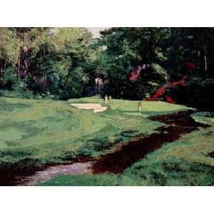  Merion 11 Serigraph by Mark King, golf