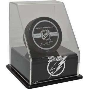  Tampa Bay Lightning Single Hockey Puck Display Case with 