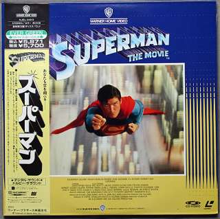 Japan LD SUPERMAN THE MOVIE 1978 Christopher Reeve ∫  