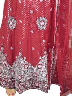   Dress Skirt Bollywood Designer Beautiful Lengha Lehenga Choli L  