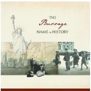 The Burrage Name in History Ancestry  Books