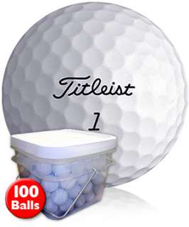 100 Mint Titleist Pro V1 Used Golf Balls  