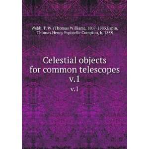 Celestial objects for common telescopes. v.1