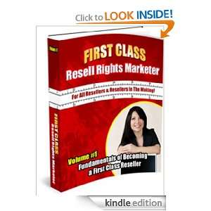 First Class Resell Rights Marketer Vol 1 Anonymous  