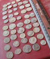 Lot of 50 HIGHEST QUALITY Authentic Ancient Uncleaned Roman Coins 7593 