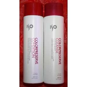 ISO Color Preserve Cleanse 10.1 oz. Shampoo + 10.1 oz. Conditioner 