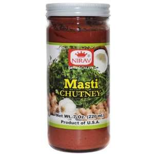 Nirav Masti Chutney   7oz  Grocery & Gourmet Food
