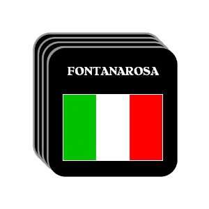 Italy   FONTANAROSA Set of 4 Mini Mousepad Coasters