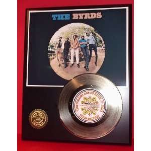 Byrds 24kt Gold Record LTD Edition Display ***FREE PRIORITY SHIPPING 