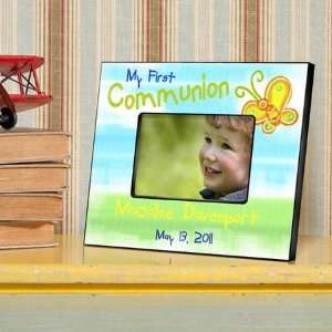  Sunshine and Butterflies First Communion Picture Frame 