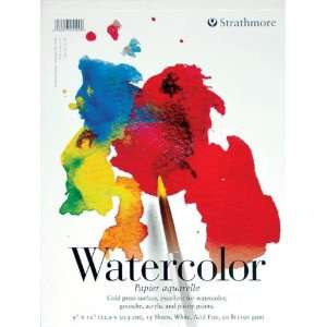 Strathmore 200 Series Student Watercolor Pads   9 x 12 inches   15 