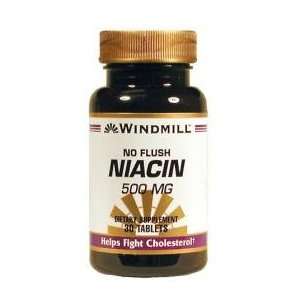  Niacin No Flush Tb 500mg Wmill Size 30 Health & Personal 