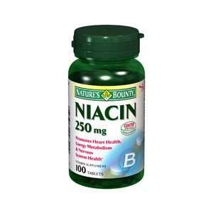  NATURES BOUNTY NIACIN 250MG 720 100Tablets Health 