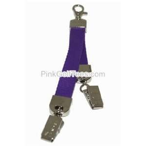  Cover Caddie Purple Ladies Club Cover Clips Sports 