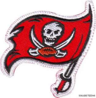 NFL TAMPA BAY BUCCANEERS EMBROIDERED SEW ON PATCH  