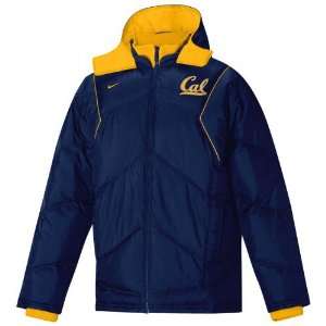  Nike Cal Golden Bears Navy Blue Conference Down Jacket 