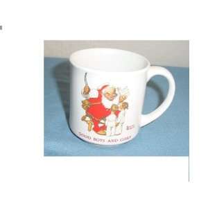    Hallmark Rockwell Christmas Mug Good Boys & Girls 
