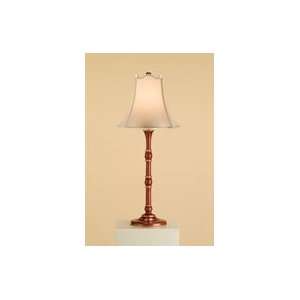 Currey & Company 6917 Traditional / Classic Red/Gold Allure Table Lamp