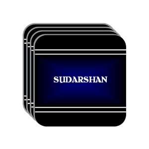  Personal Name Gift   SUDARSHAN Set of 4 Mini Mousepad 
