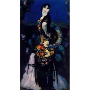   Hermen Anglada Camarasa   24 x 44 inches   Sevillana