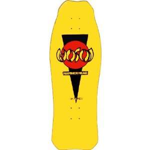  Christian Hosoi Yellow OG Hammerhead Old School Skateboard 