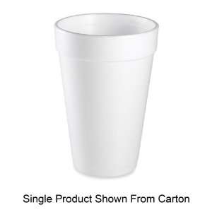    Insulated Styrofoam Cup, 16 oz, 1000/CT, White