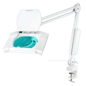    Arm Magnifier Lamp   Clamp Style   5 x 7 Lens  