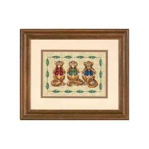   Needlecrafts Counted Cross Stitch, See No Evil Arts, Crafts & Sewing