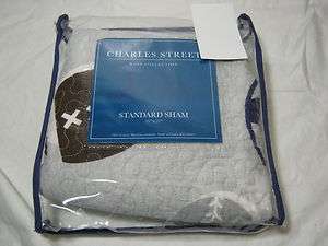 NEW Charles Street Kids Collection All Sports Standard Pillow Sham NIP 