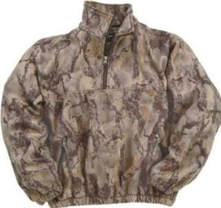  Natural Gear Camo Fleece Hunting Pullover Shirt Clothing