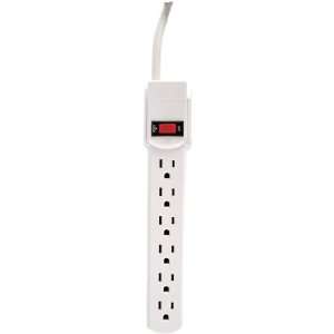    GE HEP55253/50268 6 OUTLET POWER STRIP (9 FT CORD) Electronics