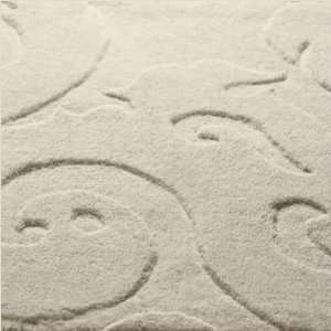  Candice Olson SCU7511 Sculpture Ivory Wool Contemporary Rug Furniture