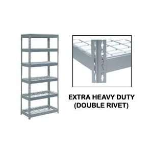  SHELVING BOLTLESS STYLE OPEN WITH WIRE DECKING