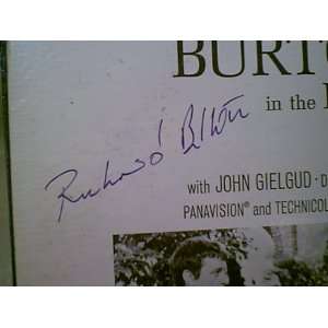  Burton, Richard Peter OToole Becket LP 1964 Signed 