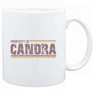  Mug White  Property of Candra   Vintage  Female Names 