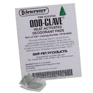 Bel Art Scienceware 131980002 Odo Clave Deodorant Pad with Pine Scent 