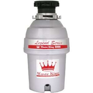 Waste King 8000 N/A Legend 1 HP Continuous Feed Garbage Disposal from 
