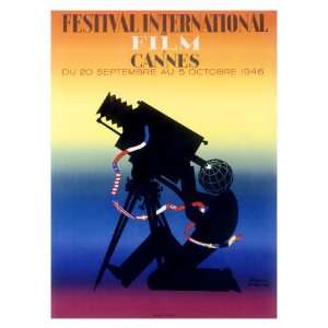  Cannes Film Festival, c.1946 Giclee Poster Print, 24x32 