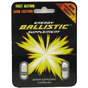  Ballistic, 2 capsules (Weight Loss / Energy)