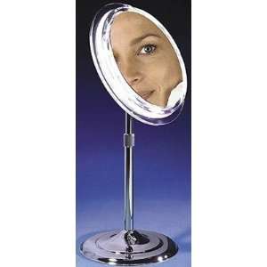  Zadro Products Makeup Mirror with Pedestal in Chrome SA35 