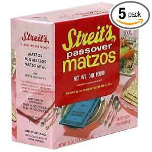 Streits Matzo Passover, 1 pounds (Pack Grocery & Gourmet Food