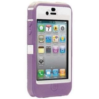 OtterBox Universal Defender Case for iPhone 4 4S Purple / White FREE 