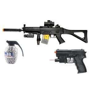  Electric SIG 552 Assault Rifle FPS 250 w/ Red Dot Sight 