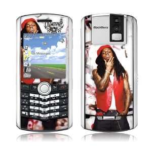  Music Skins MS LILW20065 Blackberry Pearl  8100  Lil Wayne 