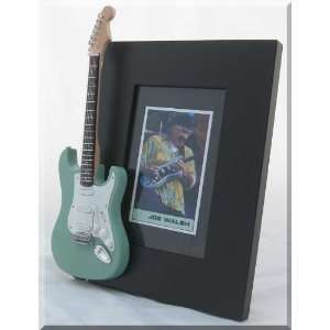  JOE WALSH Miniature Guitar Photo Frame Eagles Musical 
