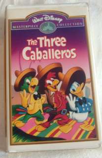   Collection THE THREE CABALLEROS (VHS, 1997) 012257091038  